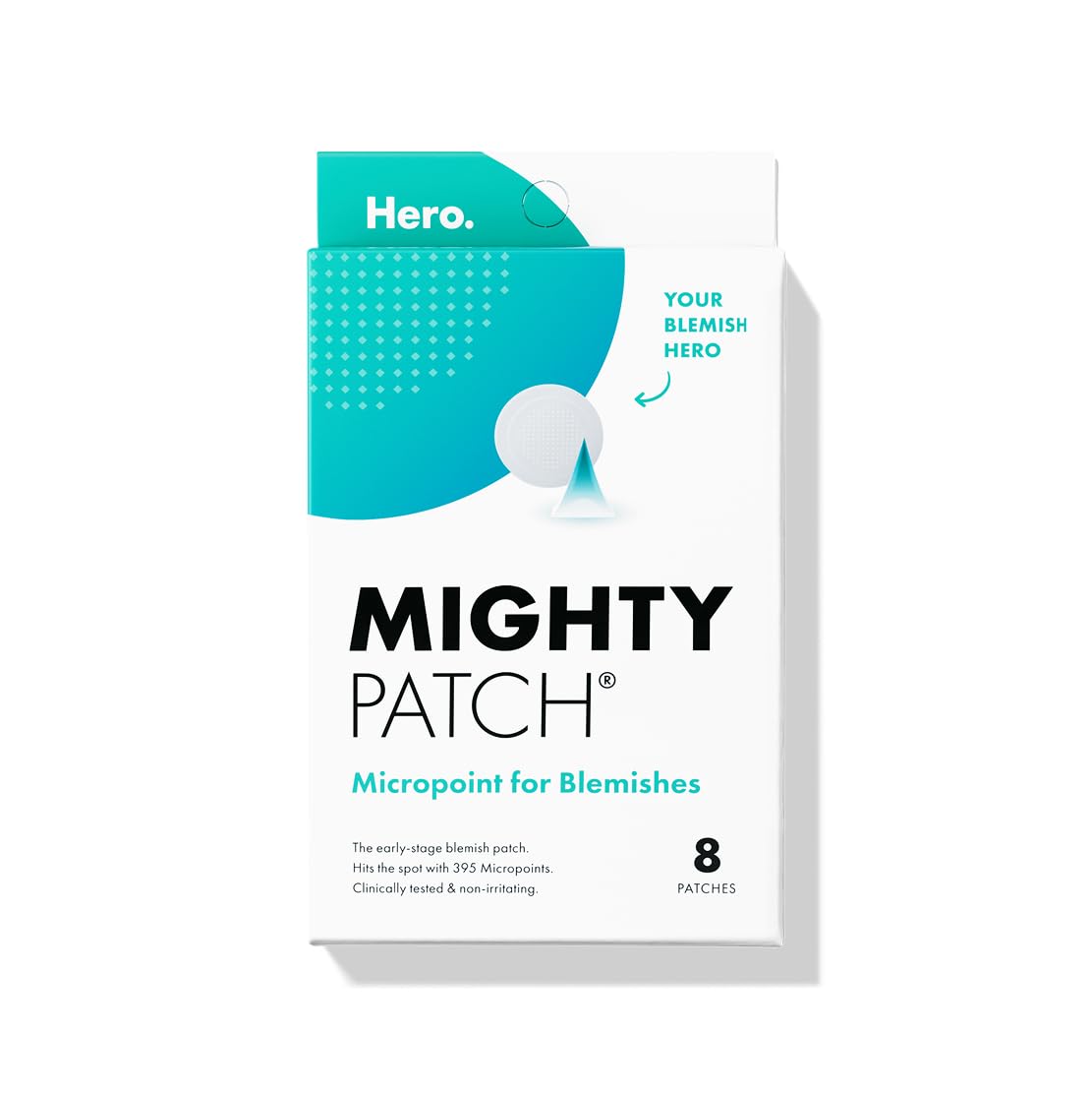 Hero Cosmetics Mighty Patch Micropoint™ Hydrocolloid Acne Spot Treatment for Early Stage Blemishes and Hidden Pimples -