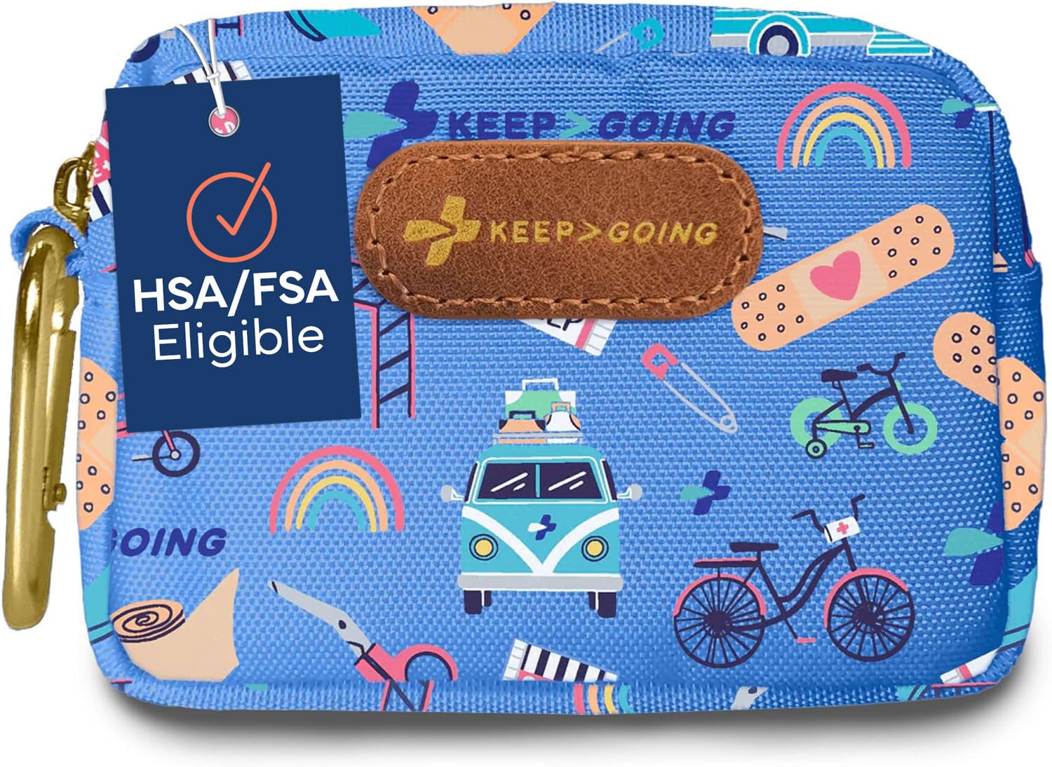 KeepGoing Small Travel First Aid Kit for Kids