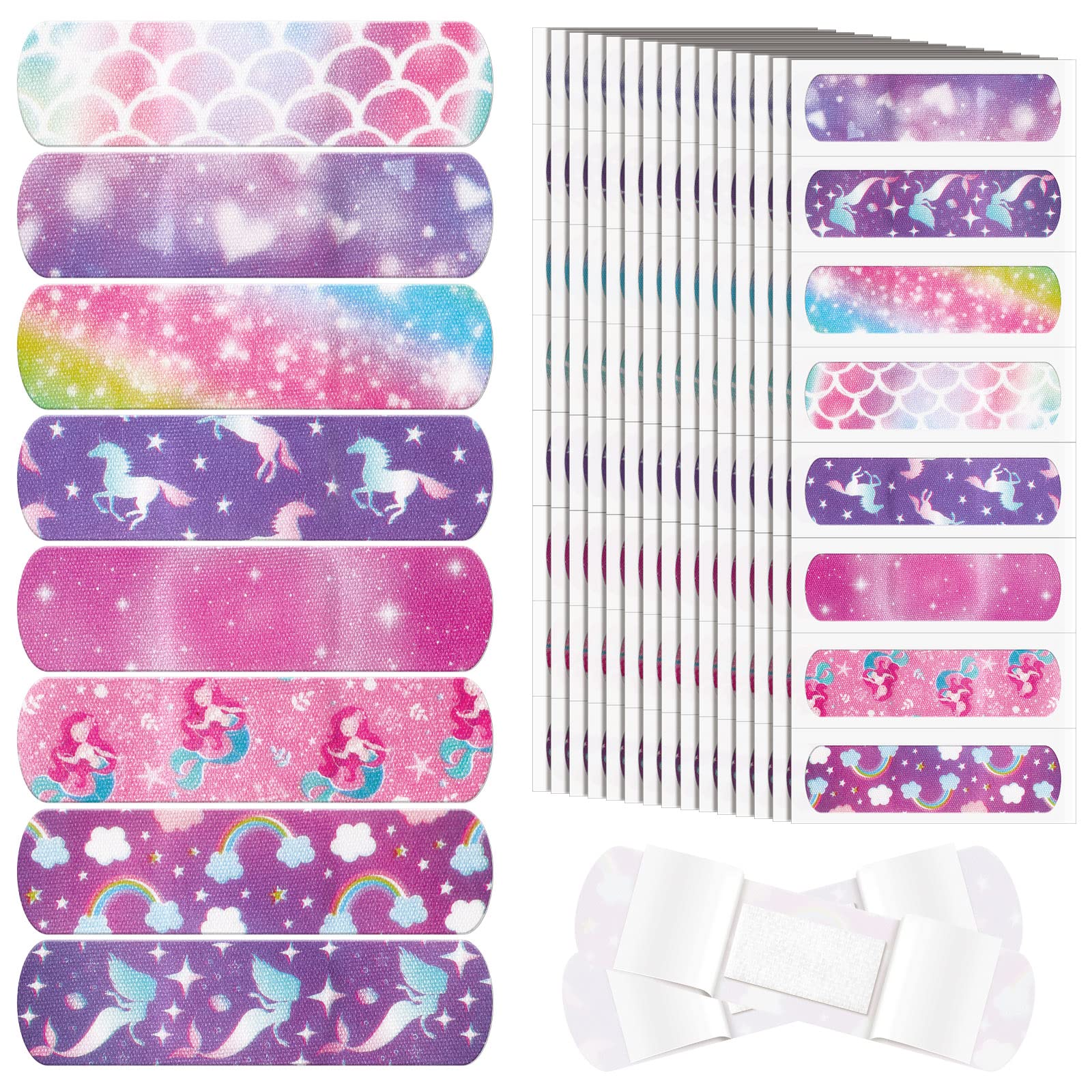 Funtery Flexible Self Adhesive Bandage Wrap for Kids Cuts Scrapes Wounds Burns Assorted Patterns
Funtery Self Adhesive B